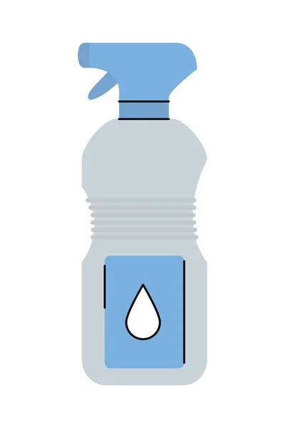 Asse da stiro spruzzi bottiglia — Vettoriale Stock