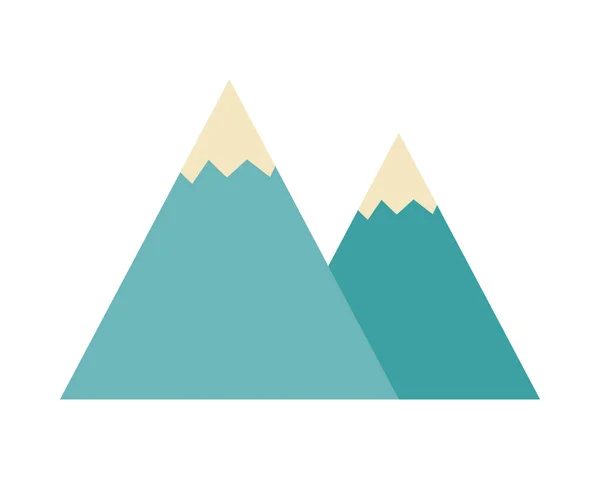 Symbolbild Alpen — Stockvektor