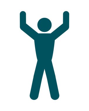 pictogram man simgesi