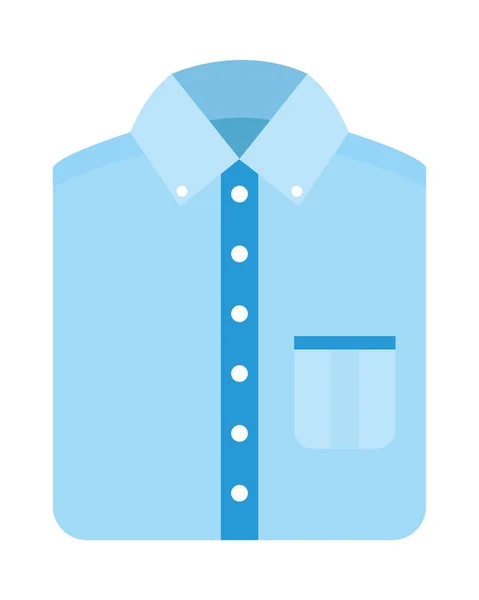 Camisa plegada icono — Vector de stock