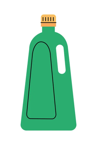 Icono de botella de limpieza — Vector de stock