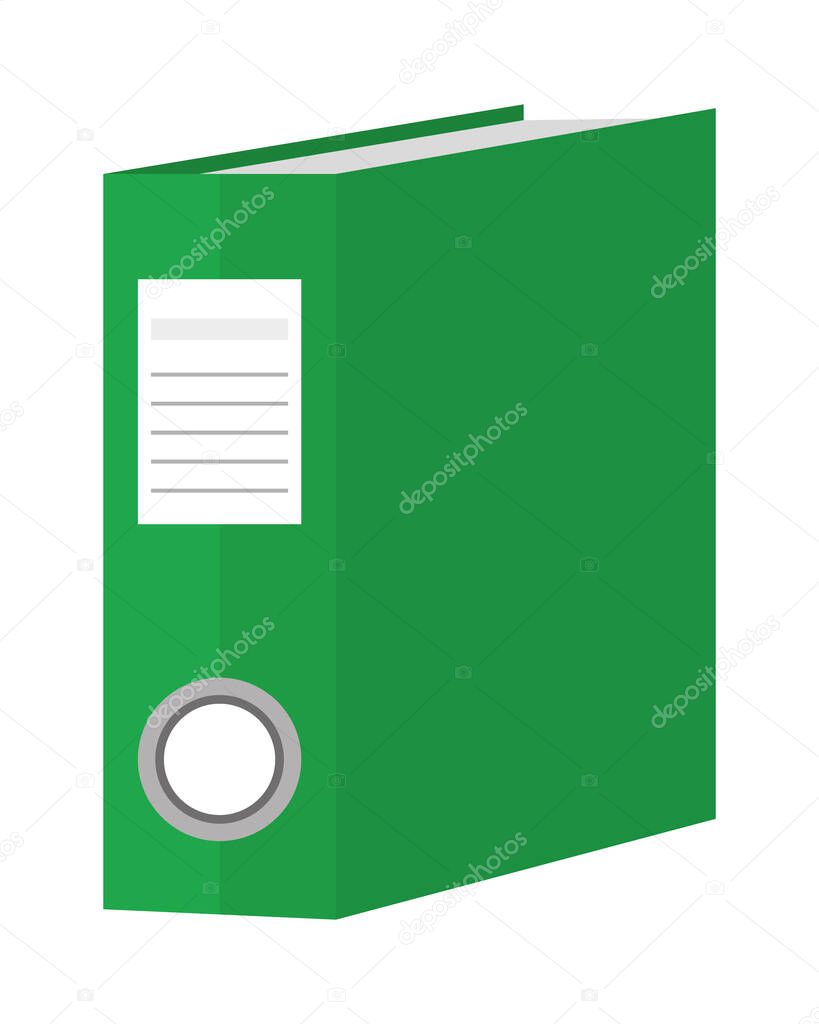 green office binder