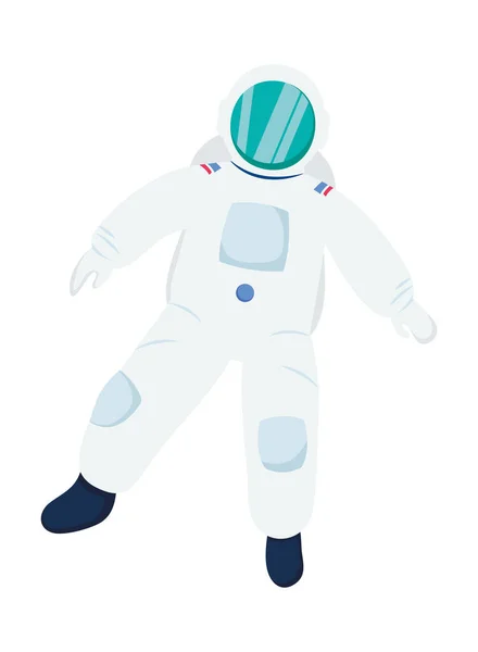 우주 비행사의 아이콘 — 스톡 벡터