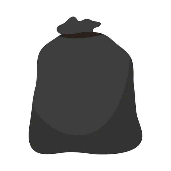 Trash bag icon — Stock Vector