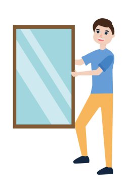 ayna yükleme işçisi