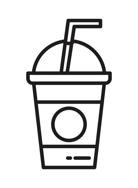 Smoothie cup icon - Stok Vektor