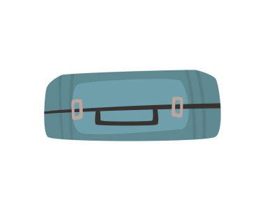 blue suitcase icon