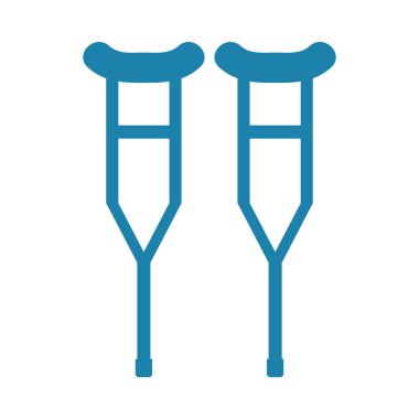 crutches icon image