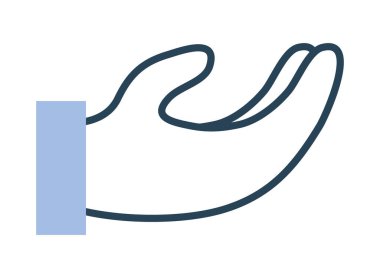 pictogram hand icon
