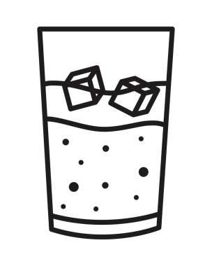 Soğuk içecek ile cam