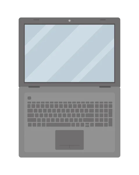 Modern laptop icon — Stock Vector