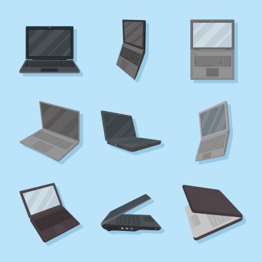 laptop computers set