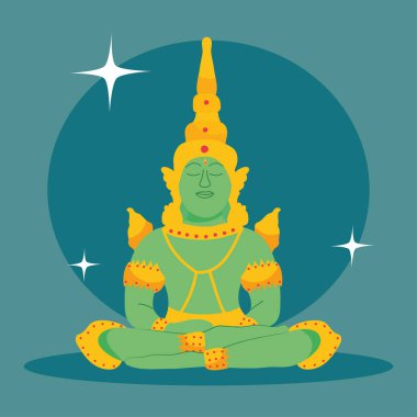 Zümrüt Buddha parlıyor