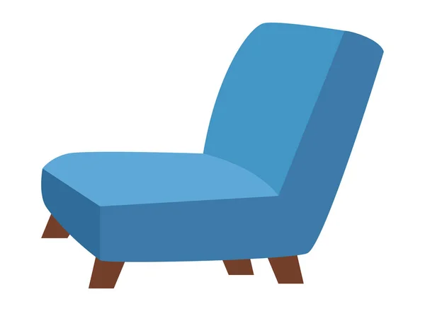 Icono de silla reclinable — Vector de stock