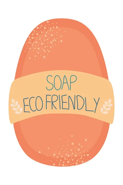 Ecofriendly soap bar — Wektor stockowy