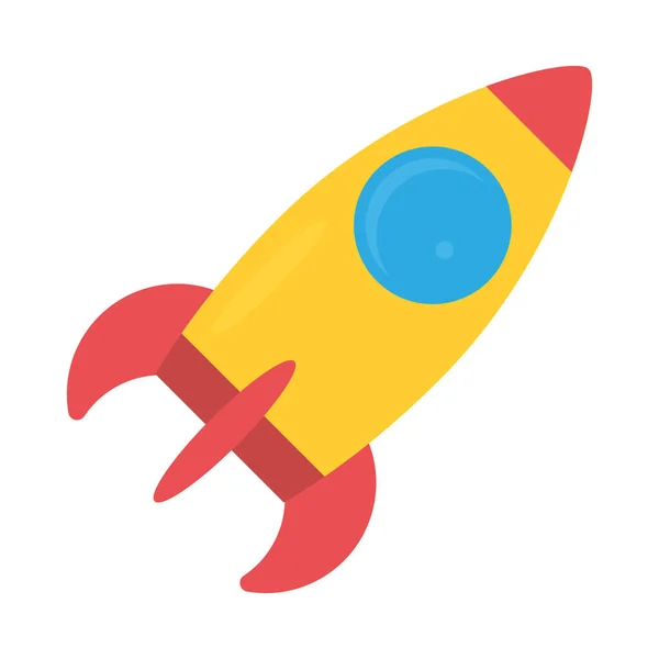Espacio cohete icono — Archivo Imágenes Vectoriales