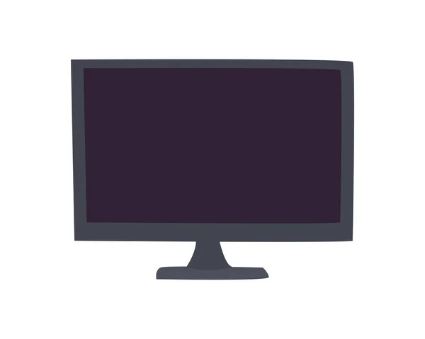 Icono del dispositivo de televisión — Vector de stock