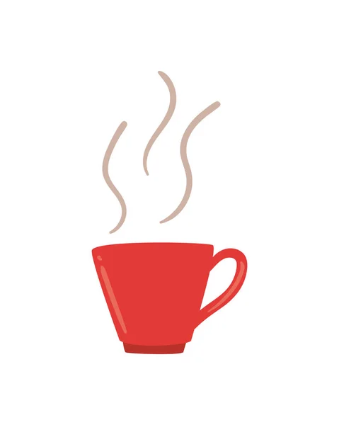 Taza de café icono — Vector de stock