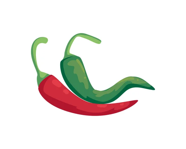 Piments légumes — Image vectorielle