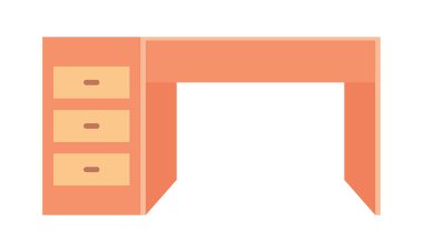 Çekmeceli ofis masası