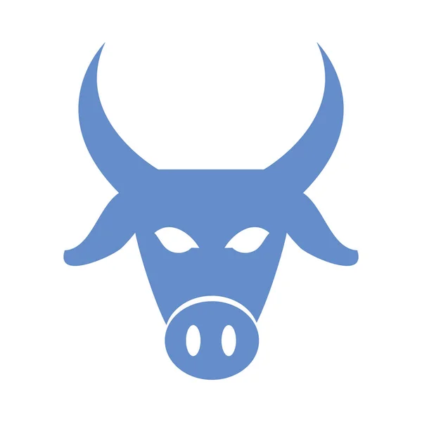 Icono de la vaca saco — Vector de stock