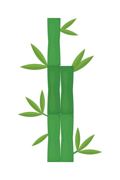 Bâtons de bambou design — Image vectorielle