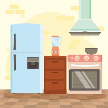 Mutfak aletleri sahnesi