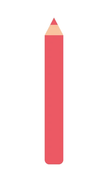 Red pencil icon — Stock Vector