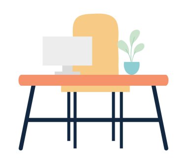 Bilgisayarlı ofis masası