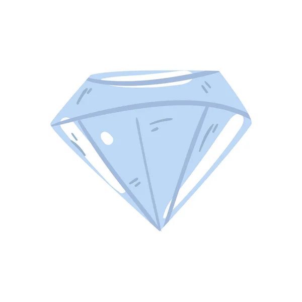 Diamante precioso cristal — Vetor de Stock