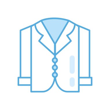 Zarif gömlek giysi simgesi