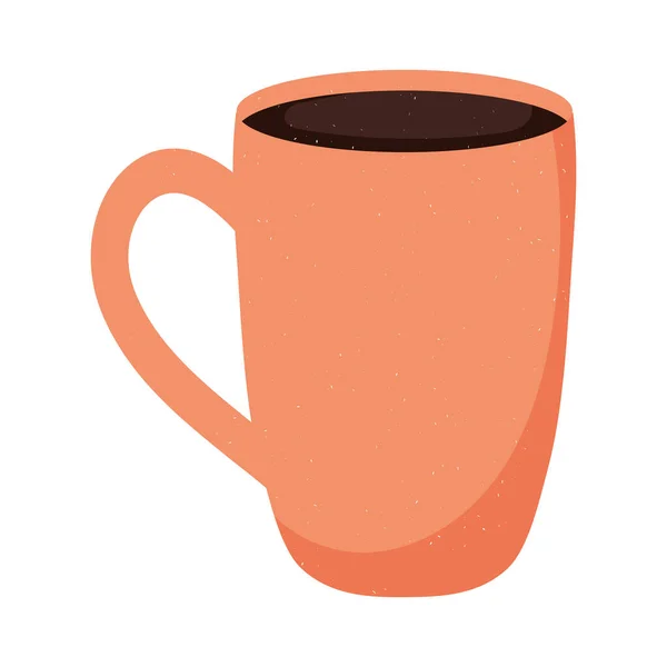 Grande tasse de café — Image vectorielle