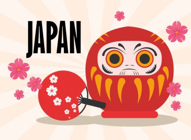 daruma japon dilek bebeği