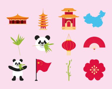 Çin sembolleri ayarlandı