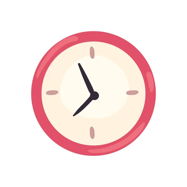 Horloge mur temps — Image vectorielle
