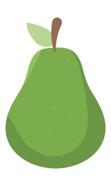 Icono de fruta de pera — Vector de stock