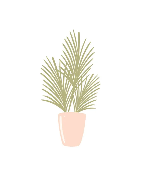 Planta de hierba casa — Vector de stock