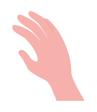 yükseltilmiş el simgesi