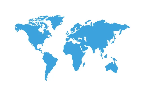 Ícone do mapa mundial —  Vetores de Stock