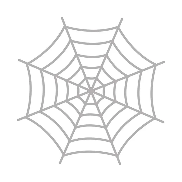 Örümcek web simgesi — Stok Vektör