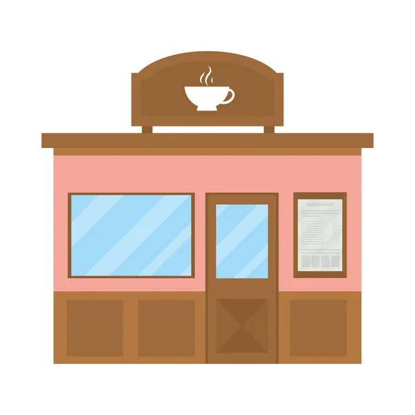 Icono de la cafetería — Vector de stock