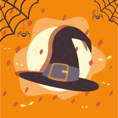 Halloween cadı şapka