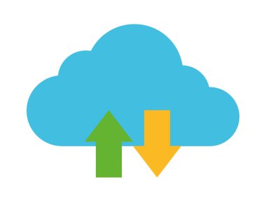 bulut depolama simgesi