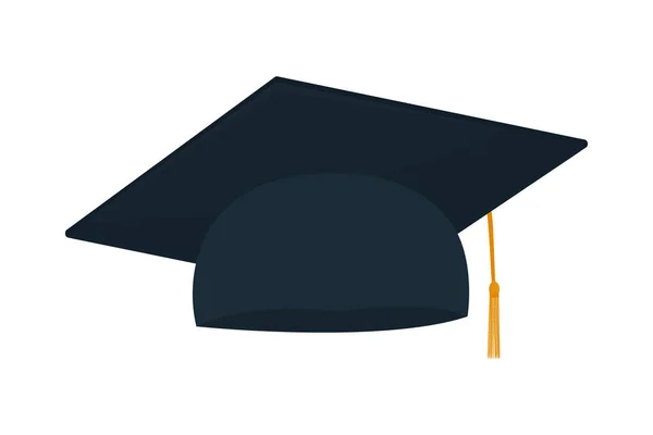 Icono de la tapa de graduación — Vector de stock