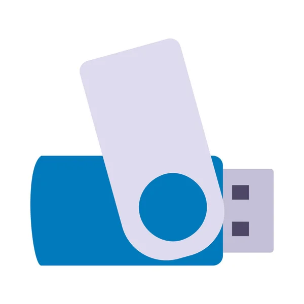 Imagen del icono USB — Vector de stock