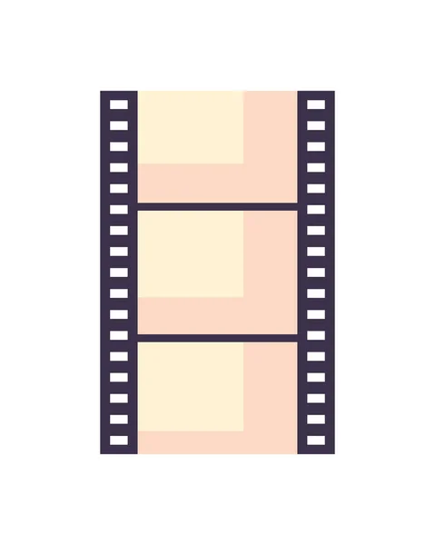 Movie strip icon — Stock Vector