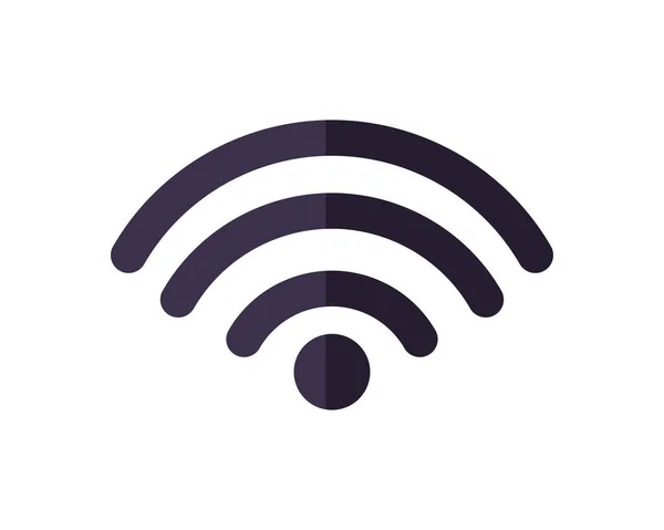 Wifi sinyal simgesi — Stok Vektör