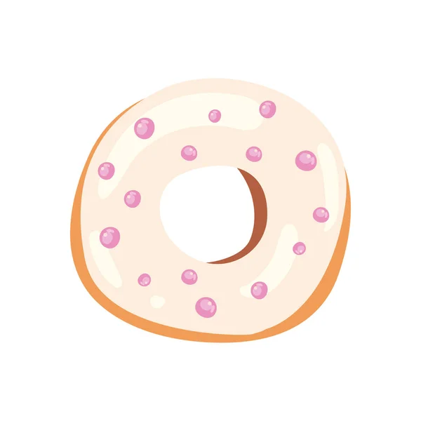 Ícone doce donut —  Vetores de Stock
