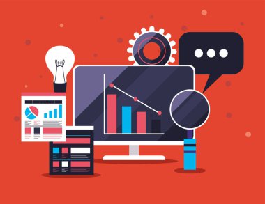 çubuk grafikli ve silindirli bilgisayar