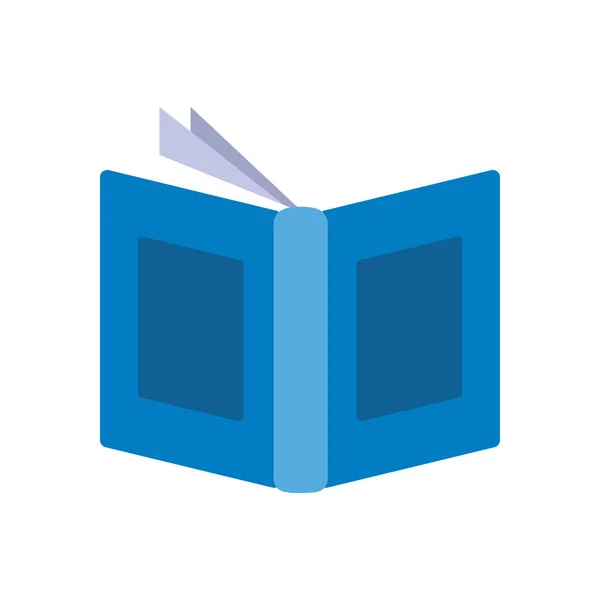 Utbildningsbok ikon — Stock vektor